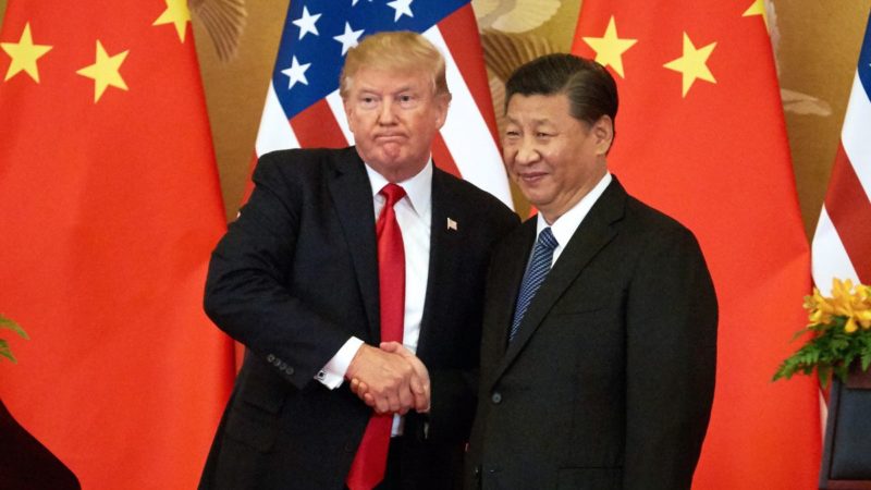China and U.S Meeting on Trade War