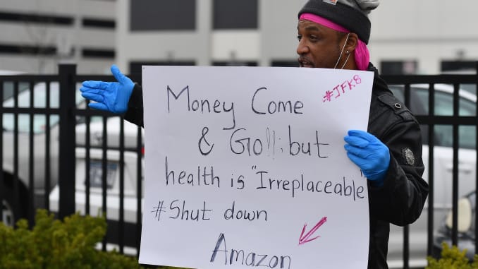 Amazon fires one more warehouse employee for protesting against Amazon’s working conditions